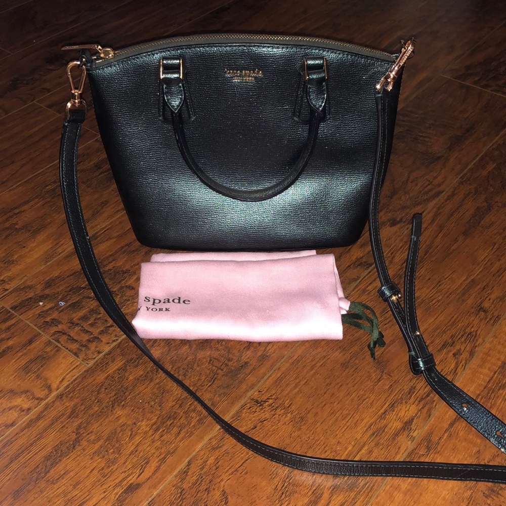 EC Kate Spade bag Green w/ dust bag EUC